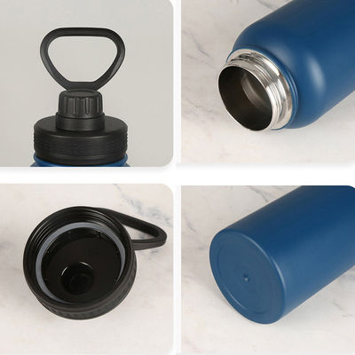 Amostra Fornecer Bottle de Água de Viagem de vácuo de aço inoxidável de boca larga personalizada 1000ml