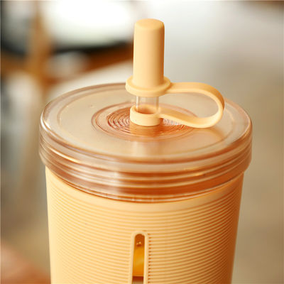 700 ml de sumo livre de BPA, garrafa de água potável, copo de copo com palha e manga