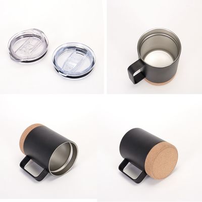 12oz 16oz de aço inoxidável isolado a vácuo caneca de viagem de café com tampa e alça