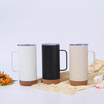 Presentes de negócios 12oz 16oz Taça de viagem de parede dupla infusora de chá de aço inoxidável madeira macia fundo de cerveja taça com tampa