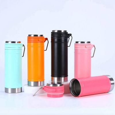 25oz Vaso de água de vácuo inoxidável Bpa Logotipo personalizado gratuito portátil à prova de vazamento Isolado para crianças