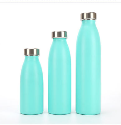 Esporte de aço inoxidável 750 ml garrafas de frasco desempenho de isolamento térmico 12-24 horas