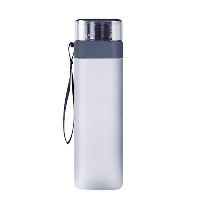 Ginásio de grande capacidade PC Taça esportiva portátil sem BPA Quadrado em forma de frito garrafa de água de plástico