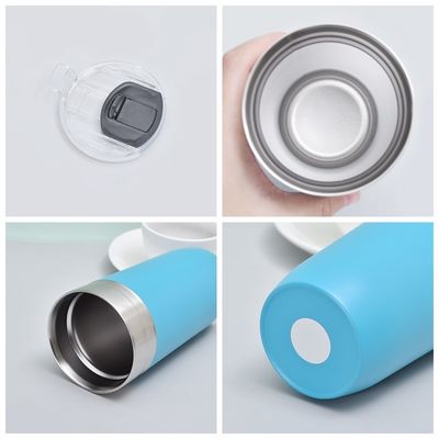 16 oz Car Cup Dupla Parede Isolado de aço inoxidável Modern Design garrafa de beber com tampa