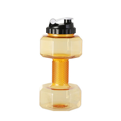 2.2L garrafa de água em forma de halterofil para exercícios físicos Grande capacidade e sustentável