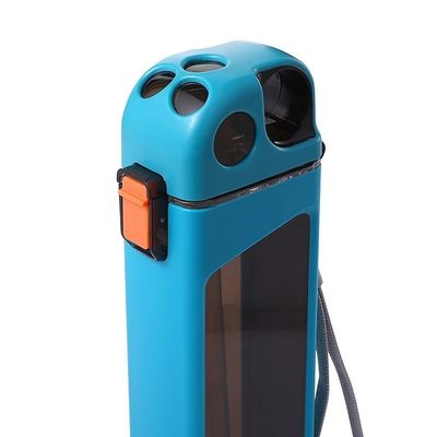 Popular forma quadrada para viagens ao ar livre garrafa de água de 350ml capacidade em estoque e livre de BPA