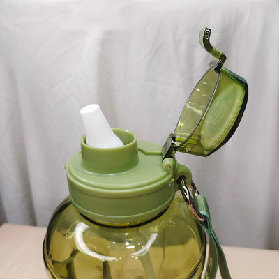 Logotipo personalizado aceitável garrafa de água de Tritão de 1,1 galão com marcador de tempo e 249.7g