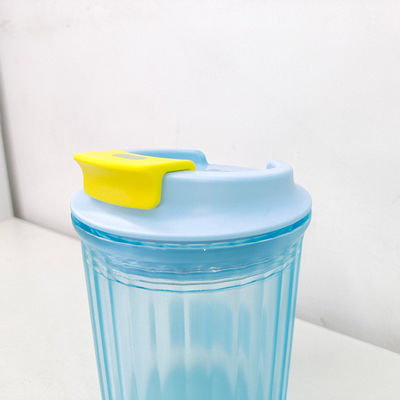 Garrafa de água esportiva de plástico portátil Tritan com revestimento anticorrosivo HTR-360-112