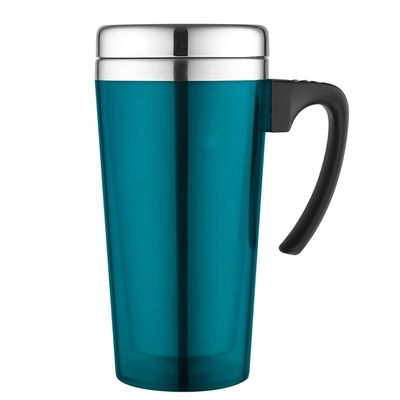 16oz caneca de café de aço inoxidável perfeita para escritório e exterior design ecológico