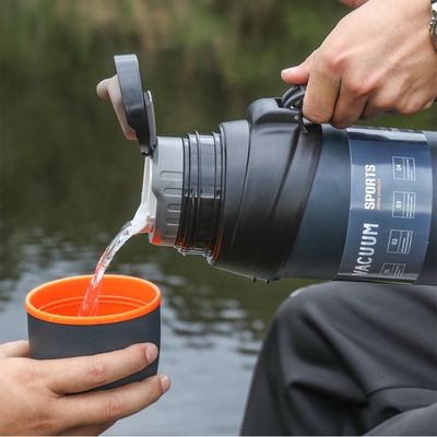 2600ml/3200ml de grande capacidade frasco de termo de aço inoxidável personalizado para esportes ao ar livre e viagens