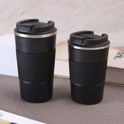 380ML 304 Thermos de aço inoxidável frasco de vácuo colorido logotipo personalizado viagem caneca de café garrafa reutilizável