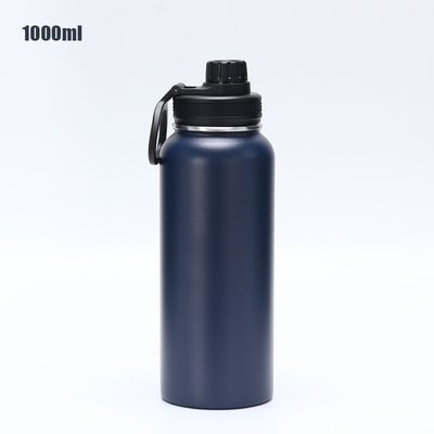 Taça recta 32 oz de aço inoxidável, garrafa isolada a vácuo, parede dupla com logotipo personalizado.