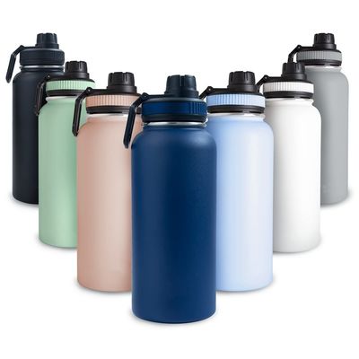 Frascos de vácuo termozes 32OZ logotipo personalizado de aço inoxidável frasco térmico de parede dupla