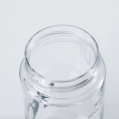 Garrafa de filtro de água de plástico branco de 480 ml personalizada para sorvete