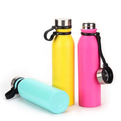Logotipo personalizado garrafa de termo 400ml isolamento duplo para garrafas portáteis de aço inoxidável