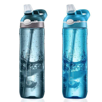 Água Fervente Aplicável 750 ml garrafa de água esportiva de plástico Tritan com alça para adultos