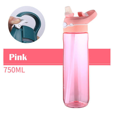 750ml / 25oz de capacidade Rosa garrafa de água Tritão escolha sustentável para os entusiastas do ginásio