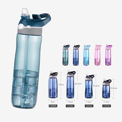 750ml / 25oz de capacidade Rosa garrafa de água Tritão escolha sustentável para os entusiastas do ginásio