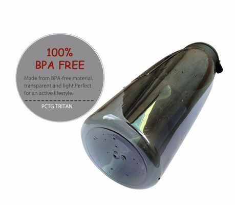 Estilo de Design Minimalista 750 ml garrafa de água plástica para desporto para hidratação em movimento