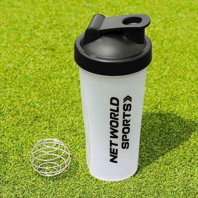 Logotipo do cliente Balanço de ginástica 400ml 600ml Balanço de ginástica Sport Garrafa de água de plástico Protein Shaker Cup