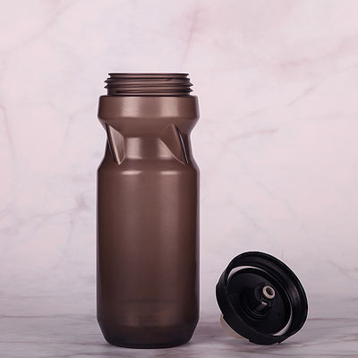 Estilo de design minimalista BPA livre plástico desportivo garrafa de água de compressão para corrida de bicicleta