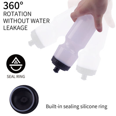 Unisex 550ml 750ml Reutilizavel BPA livre garrafa de água de compressão para bicicleta caminhada Ciclismo