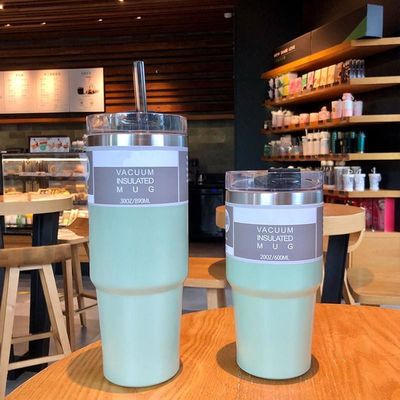 20 oz / 30 oz de aço inoxidável copo de água isolado para fitness logotipo personalizado e material