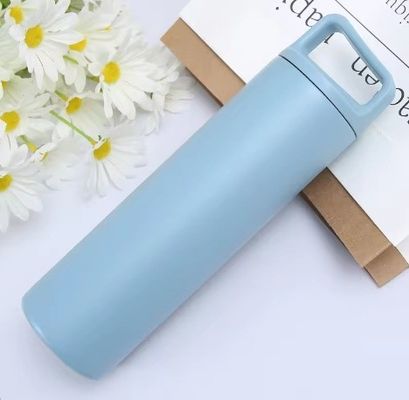 480ml/600ml Garrafa de termo de aço inoxidável de parede dupla Logotipo personalizado Portátil de viagem