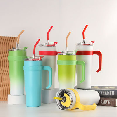 Cores personalizadas aceitável 40oz frasco térmico para manter bebidas quentes ou frias em movimento
