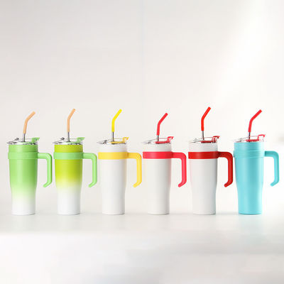 Cores personalizadas aceitável 40oz frasco térmico para manter bebidas quentes ou frias em movimento