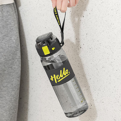 Botas de água de suco de bebidas executivo de plástico personalizado com acessórios com palha