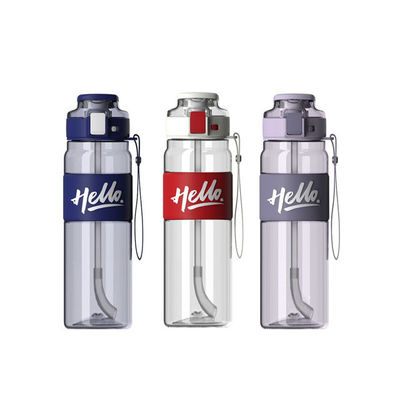Bottle de água de palha com 680ml e 860ml de capacidade de plástico de Tritão