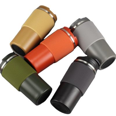 OEM/ODM aceitável 450ml de aparência alta portavel isolado de aço inoxidável caneca de café