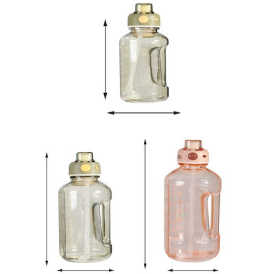 1.5L American Style Customizado garrafa de água de plástico para ginásio e carros desportivos de enchimento