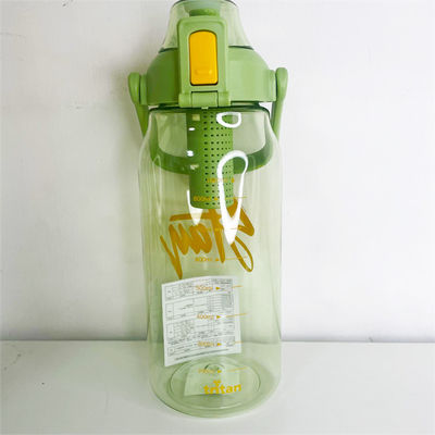 Equipado com revestimento anticorrosivo 850ml e 1L Korea Tritan Fruit Infuser Flask