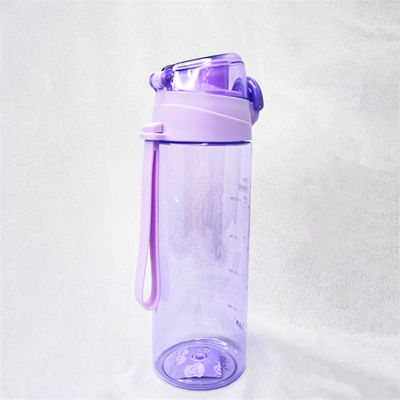 Acessórios para bebidas ao ar livre GRAPA DE MANO garrafa de água de plástico Tritão com tempo motivacional