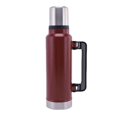 Logotipo personalizado Caldeirão de aço inoxidável de 1900 ml Ideal para caminhadas, acampamentos e exercícios ao ar livre