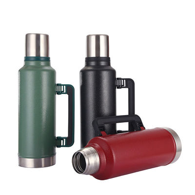 Logotipo personalizado Caldeirão de aço inoxidável de 1900 ml Ideal para caminhadas, acampamentos e exercícios ao ar livre