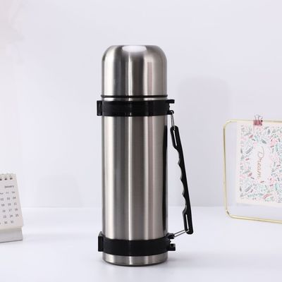 Atualize o seu equipamento de ar livre com a nossa garrafa de água de aço inoxidável de vácuo personalizada de 1,2L / 1,8L