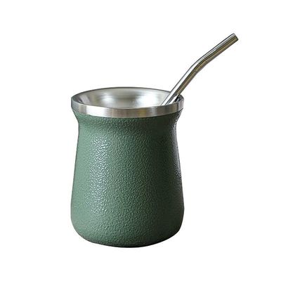 12 oz garrafa de aço inoxidável isolado colorido à prova de vazamento de viagem de escritório xícara de café