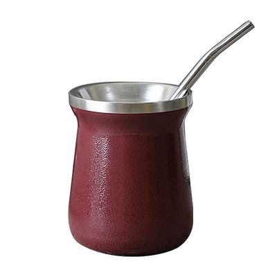 12 oz garrafa de aço inoxidável isolado colorido à prova de vazamento de viagem de escritório xícara de café