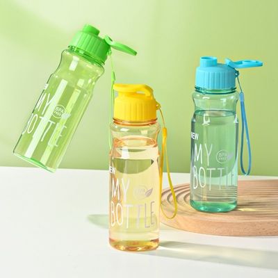 500 ml PET transparente Copo de água fria Perfeito para esportes ao ar livre e água fervente