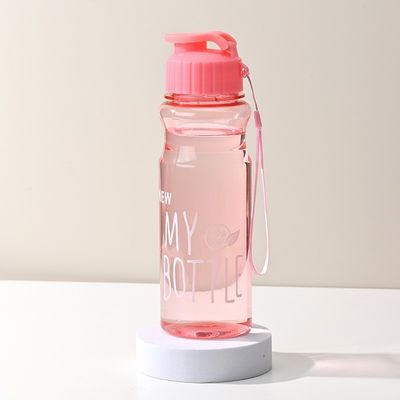500 ml PET transparente Copo de água fria Perfeito para esportes ao ar livre e água fervente