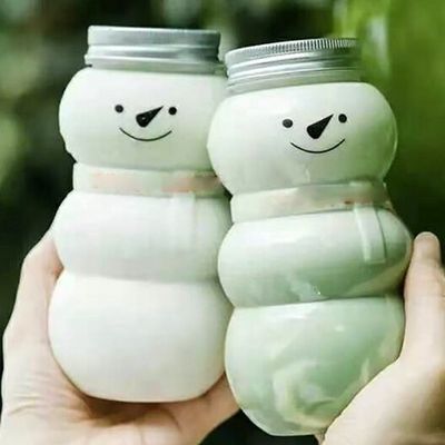 Fota de água em forma de árvore de Natal 500 ml 300 ml para chá de leite e café