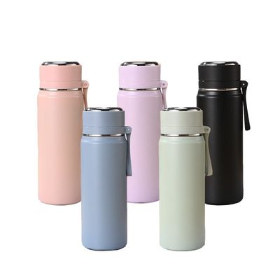 Logotipo personalizado 500ml 316 Copo de água de aço inoxidável para academia esportiva à prova de vazamento e isolada
