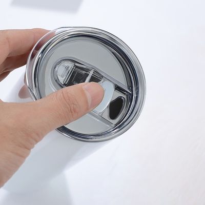 20oz/30oz de sublimação de cor personalizada de aço inoxidável em branco, copos de tumbler ligeiros e magros com palha