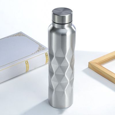 Logotipo personalizado aceitável garrafa térmico reutilizável para viagem de acampamento e esportes ao ar livre