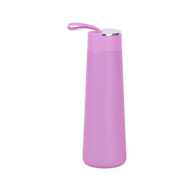 Garrafa de aço inoxidável de 350 ml para fitness ao ar livre Garrafa de água esportiva de parede dupla personalizada