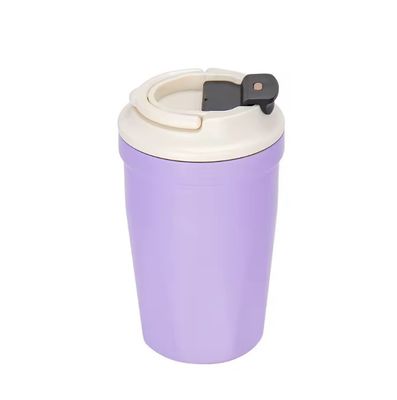 Taça de café de aço inoxidável 420 ml garrafa de viagem isolada personalizada com tampa à prova de vazamento