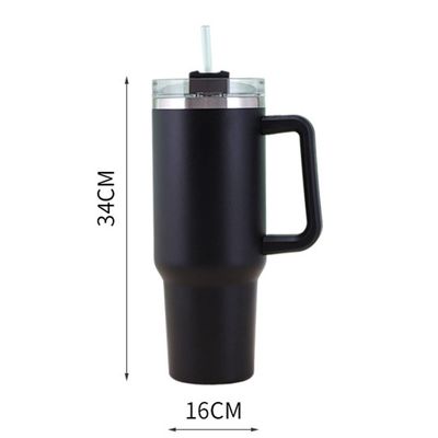 Desfrute das suas bebidas em qualquer lugar 40oz de viagem de aço inoxidável copo com isolamento de parede dupla